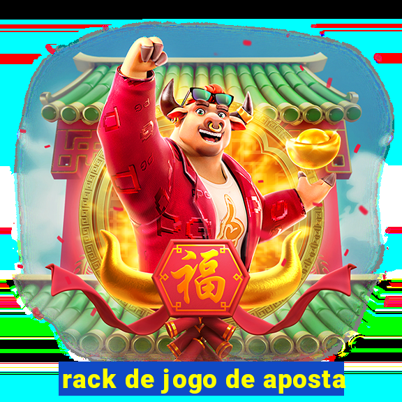 rack de jogo de aposta